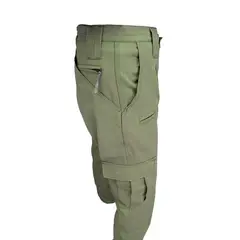 GENERICO - Pantalón Cargo Táctico Rip Stop Antidesgarro - Verde Ejército - Hombre