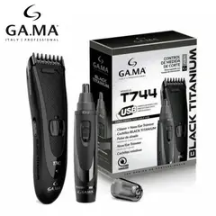 GAMA - Maquina clipper Black Titanium Nasal - T744