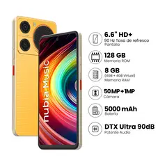 ZTE - NUBIA MUSIC 4+128GB - ORANGE