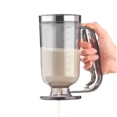 VIP AHMET - Dispensador de masa para pasteles plomo plata trasparente