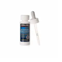KIRKLAND - Minoxidil 5% frasco y gotero barba y cabello