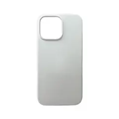 OEM - Silicone Case Funda iPhone 16 Pro Max Blanco