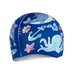 SPEEDO - Gorro Natacion Digital Printed Junior Azul