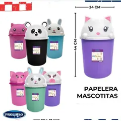 GENERICO - Tachos de Basura Diseño Mascotitas