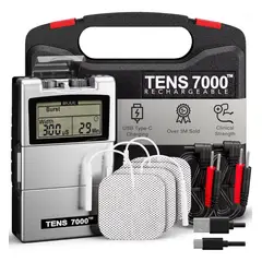 PERUMASSAGE - Electroestimulador TENS 7000 Recargable - Alivio del Dolor