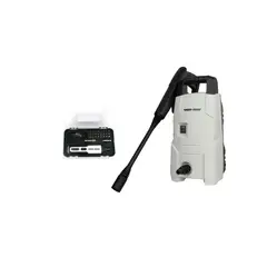 BLACK & WHITE - HIDROLAVADORA + KIT DESATORNILLADOR COMPACTO RECARGABLE