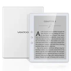 VEIDOO - E-reader E-book 6 32GB HD Touch Screen E-Ink Blanco