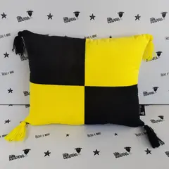 GENERICO - Cojín Harry casas saga magia Huffle amarillo