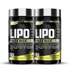 NUTREX RESEARCH - 2 Nuevo Lipo 6 Black Intense - 60 cápsulas