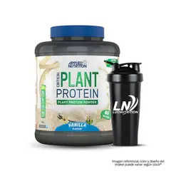 APPLIED NUTRITION - Proteína Vegana Critical Plant Protein 1.8 kg - Vainilla + Shaker