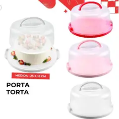 GENERICO - Porta torta de plástico