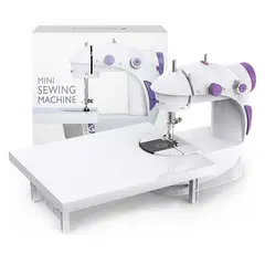 GENERICO - Mini máquina de coser portátil con extensión