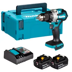MAKITA - Taladro Atornillador 1/2 18V BL + 2 Bat 5Ah DDF489RTJ