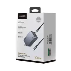 UGREEN - Cargador Original de 3 puertos 100W