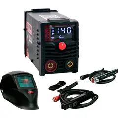 GENERICO - Soldadora Inverter Bull Welder Arco 140A + Mascara