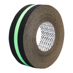 TRUPER - Rollo de 18m cinta antiderrapante fotolumini. 50 mm abrasivo,