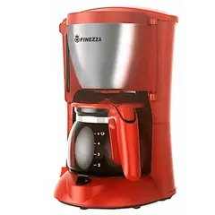 FINEZZA - Cafetera CK-674F-R Rojo