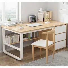 NACION MUEBLES - ESCRITORIO BANK COLOR MADERA