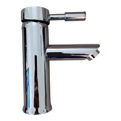 APACHE - Grifo Baño Monocomando Bajo para lavabo bowl u Ovalin Acero Cromado