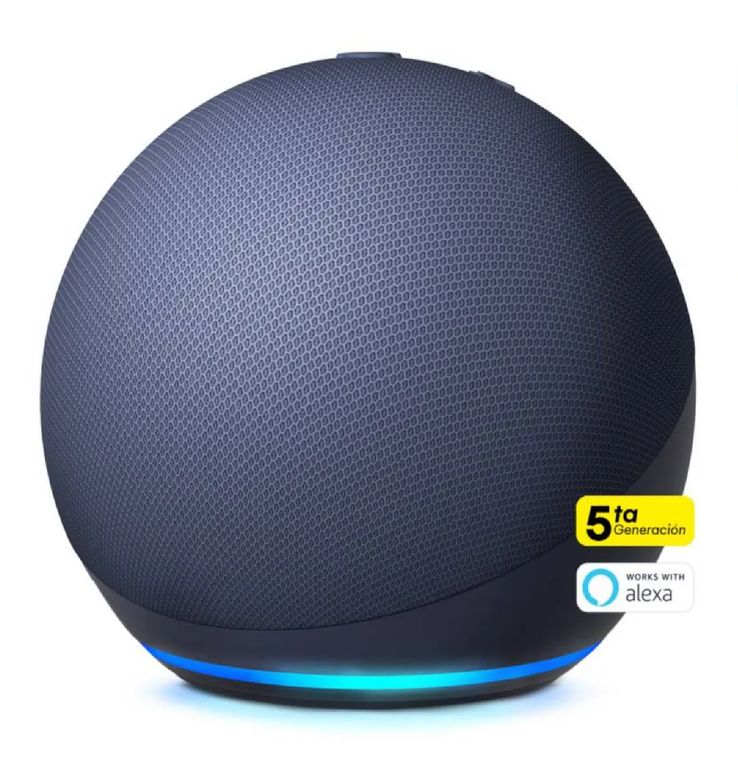 Parlante Inteligente Echo Dot 5ta generación con Alexa Azul