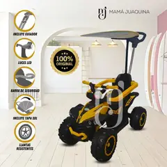 BEAUTIFUL - Correpasillo Guiador a Batería «BLITZ» Yellow