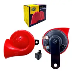 HELLA - Claxon caracol  rojo