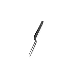 GENERICO - PINZA PARA BARTENDER NEGRO CROMADO COCTELERIA