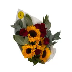 FLORISTERI - Ramo girasoles y rosas