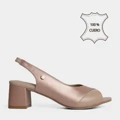 TOP MODEL - Sandalias De Vestir Mujeres Tmo-N0025 Cuero