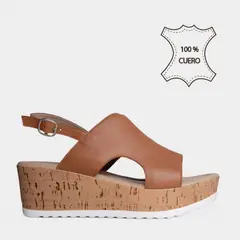 TOP MODEL - Sandalias Casuales Mujeres Tmo-N0005 Cuero
