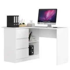 GENERICO - Escritorio en L Palmer Blanco Muebles Gaudi