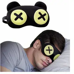 GENERICO - Antifaz Mascara Ojos Para Dormir lente 3d Ajustable Aisla Luz