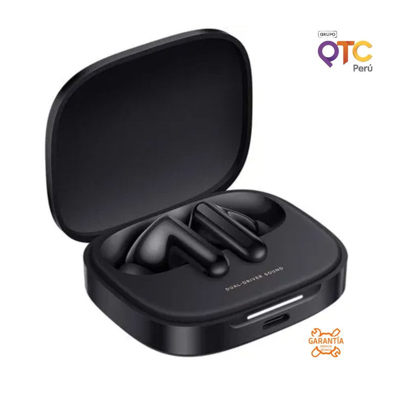 Redmi Buds 6 – Audífonos Inalámbricos Bluetooth con Micrófono, Night Black