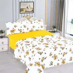 CASATEX - JUEGO DE SABANAS CON DISEÑO 2 PLZ