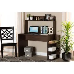 NACION MUEBLES - ESCRITORIO MARTIN COLOR MARRÓN