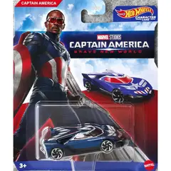 HOT WHEELS - Disney Car 2024 Captain America - auto colección