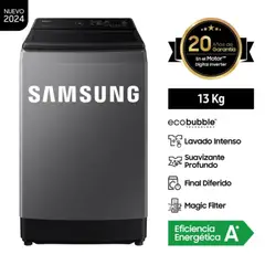 SAMSUNG - LAVADORA 13KG WA13CG5441BD GRIS