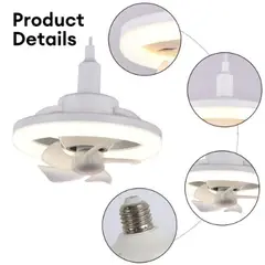 GENERICO - Bombillo Led + Ventilador HOMEDM