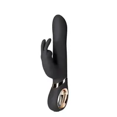 BLUSH - Vibrador Doble Victoria-Black Placer Lujo