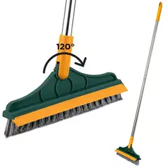 GENERICO - Escoba Cepillo de Limpieza Secador 2en1 Rotación 120° B1