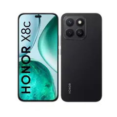 HONOR - X8C 256GB 8GB RAM 108 MP + 5 MP NEGRO