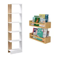 GENERICO - Combo librero Infantil Tea + Repisas Touji Duna- Gaudi