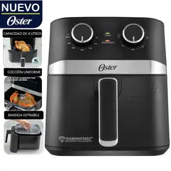 OSTER - Freidora de Aire Manual DiamondForce 4L CKSTAF401MDF