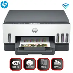 HP - Multifuncional Smart Tank 720 Dúplex automático