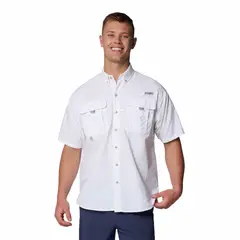 COLUMBIA - Camisa Hombre Pfg Bahama™ II Blanca