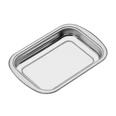 TRAMONTINA - Fuente para hornear Cosmos rectangular de acero inoxidable de 43 cm 4 L