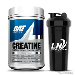 GAT - Creatina Monohidratada 300gr sport con shaker