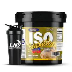 ULTIMATE NUTRITION - Iso Sensation 93 5 LB Vainilla Bean + shaker