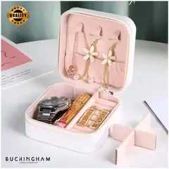 GENERICO - Maletín Estuche Organizador Joyero Viaje Blanco MDA290041