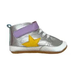 PURI - Zapatillas Star plata